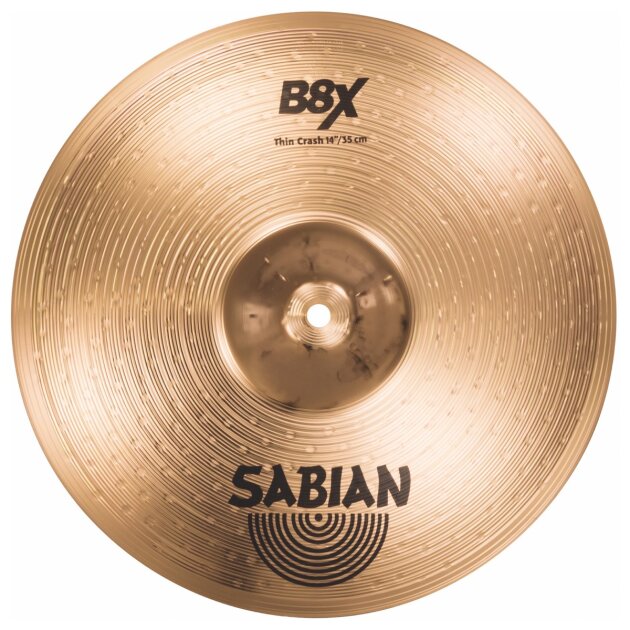 Sabian B X Thin Crash Cymbal Zzounds