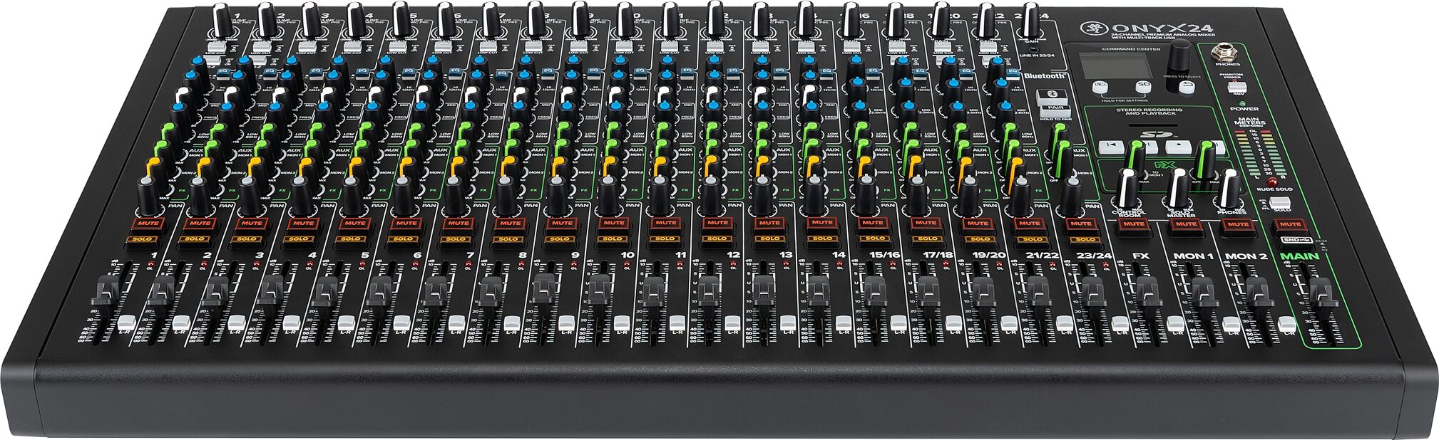 Mackie Onyx24 Premium Analog Mixer With Multitrack USB ZZounds