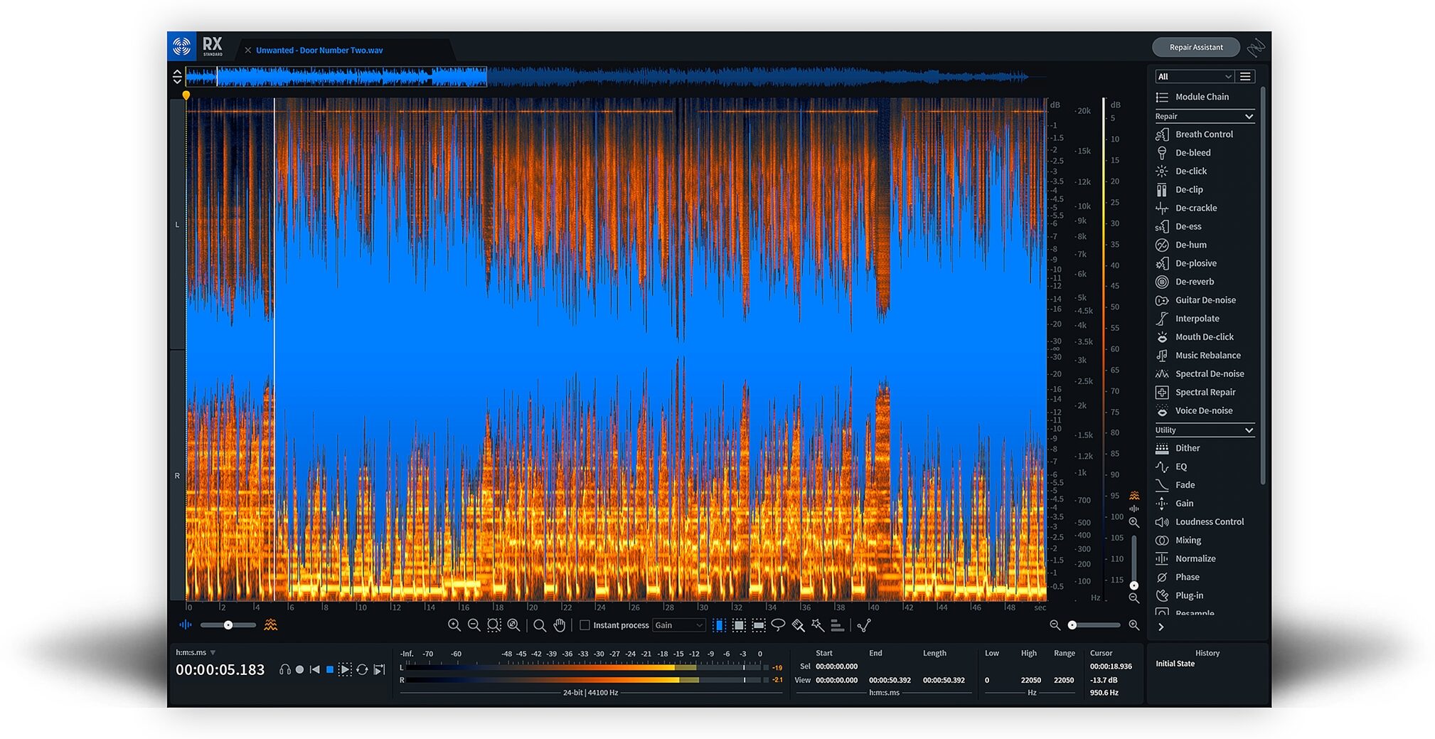 Izotope Rx Standard Audio Processing And Restoration Software