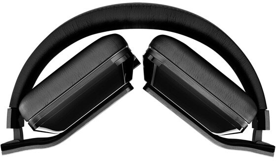 Monster Inspiration Headphones, Titanium - Collapsed