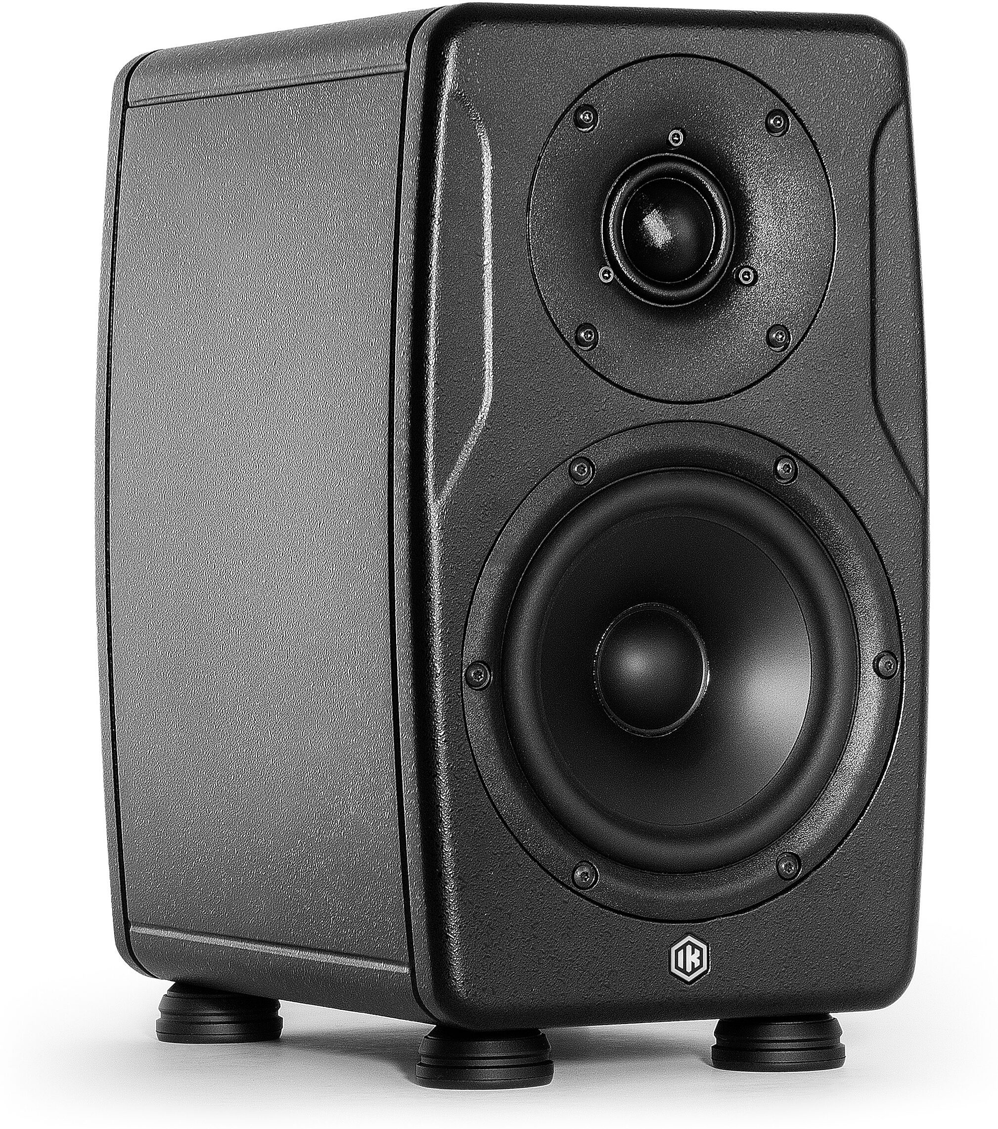 IK Multimedia iLoud Precision 5 MKII Monitor, Single, Black, Action Position Back
