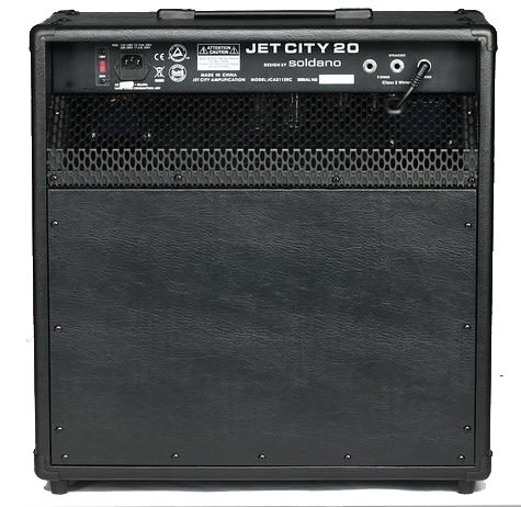 Jet City JCA2112RC Guitar Amplifier Combo Design by Soldano (20 Watts), Rear