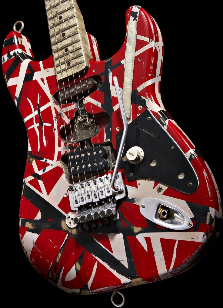 EVH Eddie Van Halen Frankenstein Replica Guitar