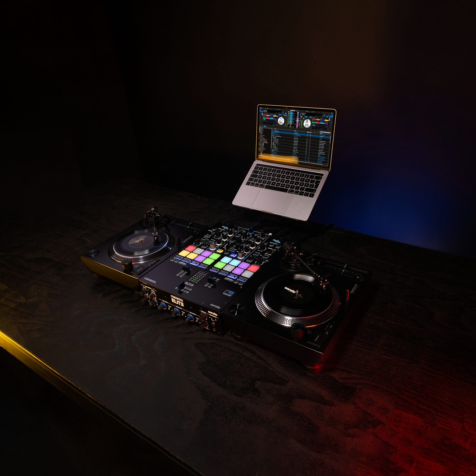 Reloop RP-7 Direct-Drive Turntable, New, Action Position Back
