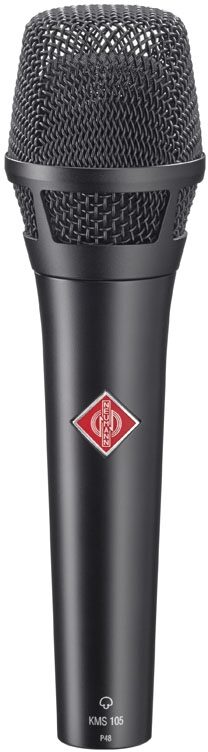Neumann KMS 105 Handheld Supercardioid Condenser Microphone, Black, Main