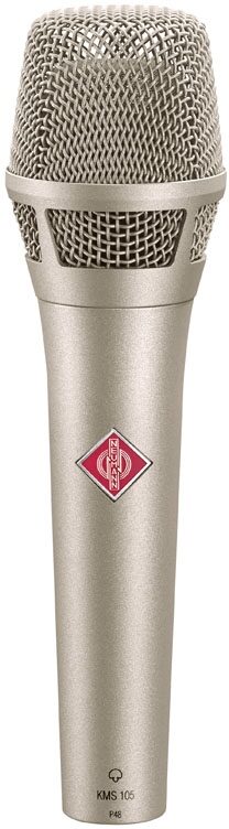 Neumann KMS 105 Handheld Supercardioid Condenser Microphone, Nickel, Main