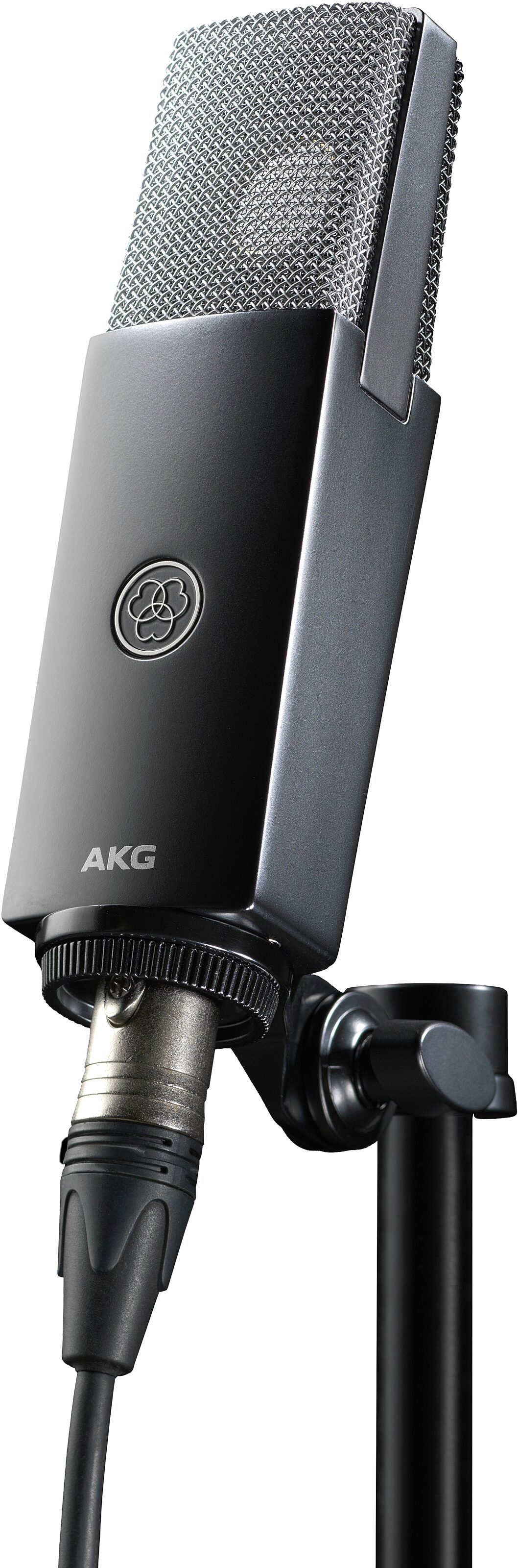 AKG C104 Large-Diaphragm Cardioid Condenser Microphone, New, Action Position Back