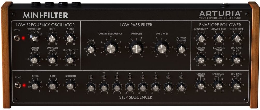 Arturia Filter MINI Effect Plugin, Digital Download, Action Position Front