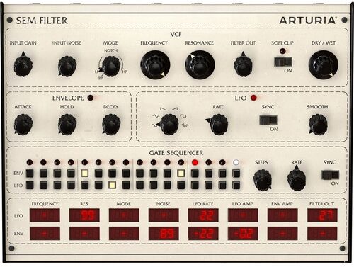 Arturia Filter SEM Effect Plugin, Digital Download, Action Position Front