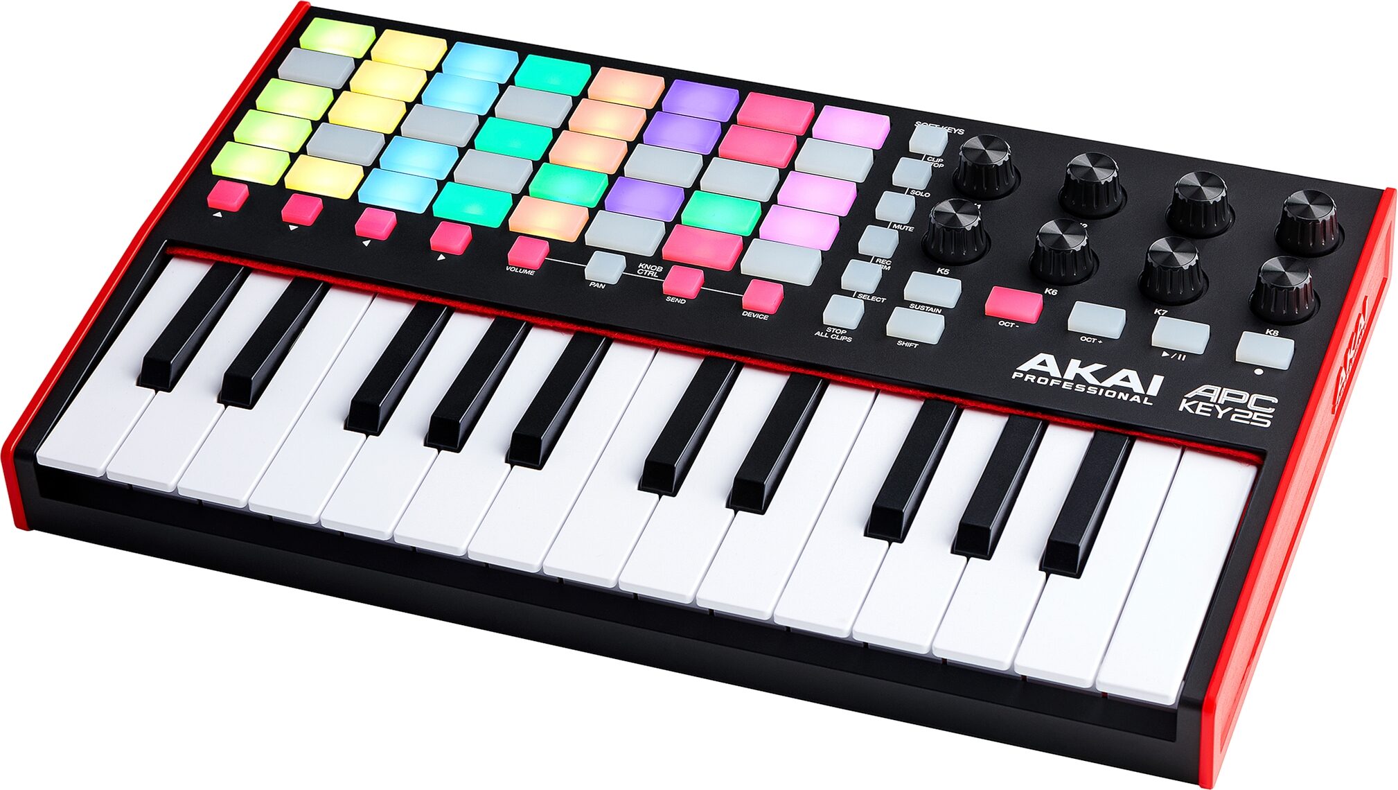 Akai APC Key 25 MK2 Ableton Live Keyboard Controller, New, Action Position Back