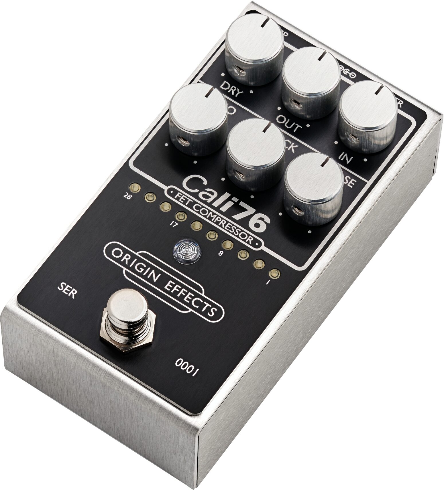 Origin Effects Cali76 V2 FET Compressor Pedal, Black, Main