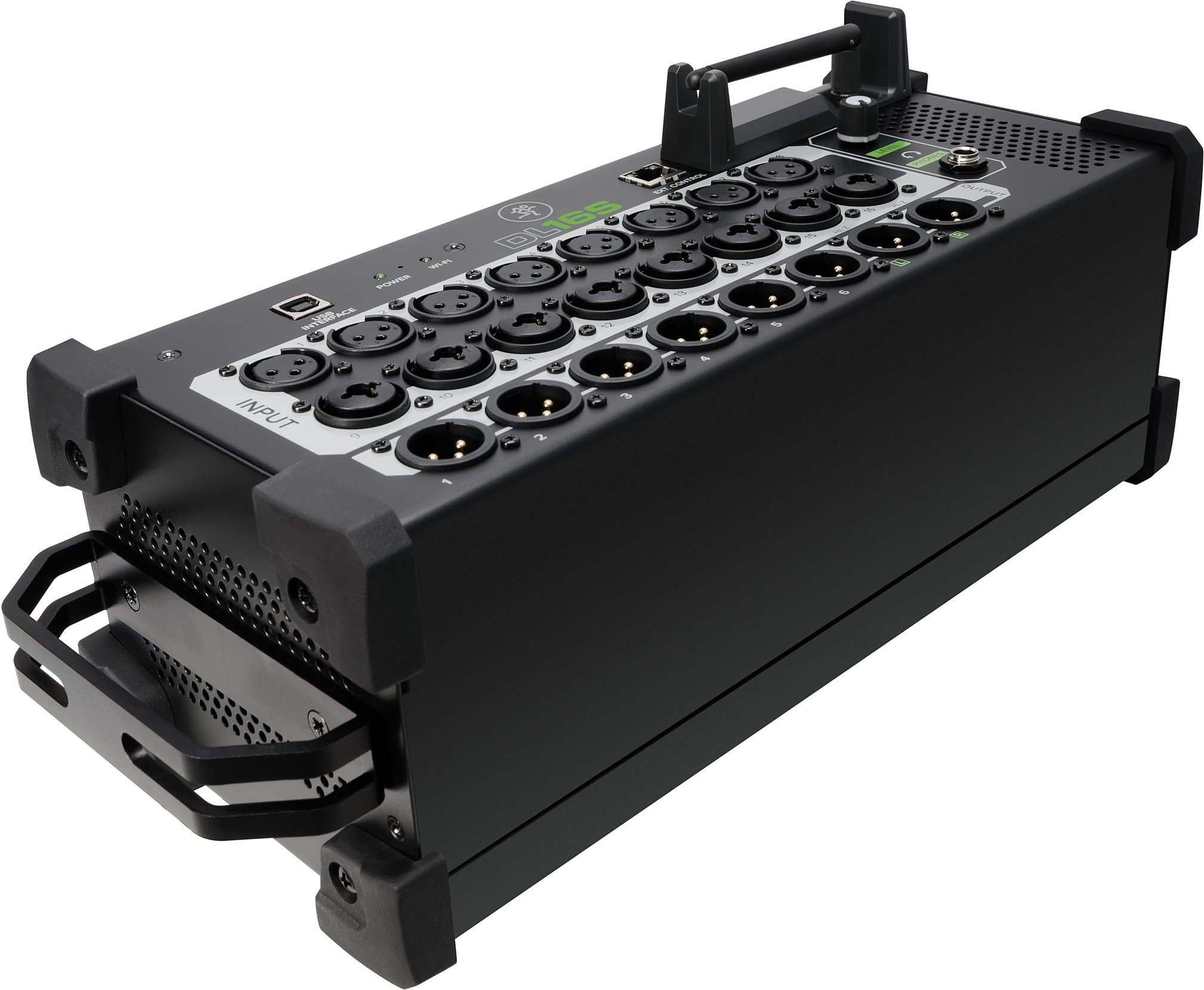 Mackie DL16S 16-Channel Wireless Digital Mixer, Boxshot Front