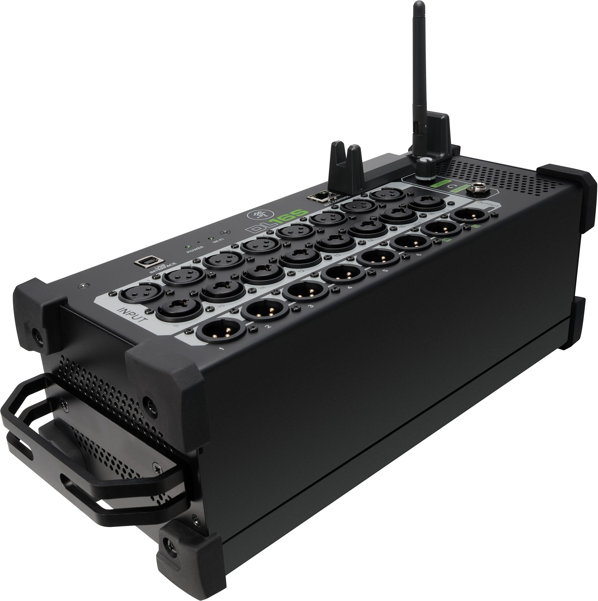Mackie DL16S 16-Channel Wireless Digital Mixer, Boxshot Front