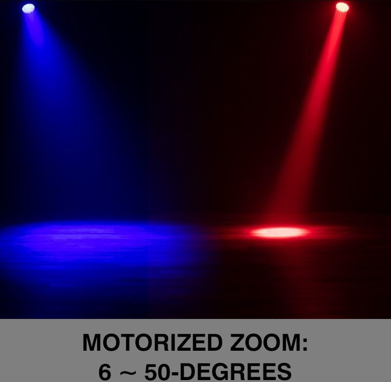 Eliminator Lighting Stryker Wash Effect Light, New, Action Position Back