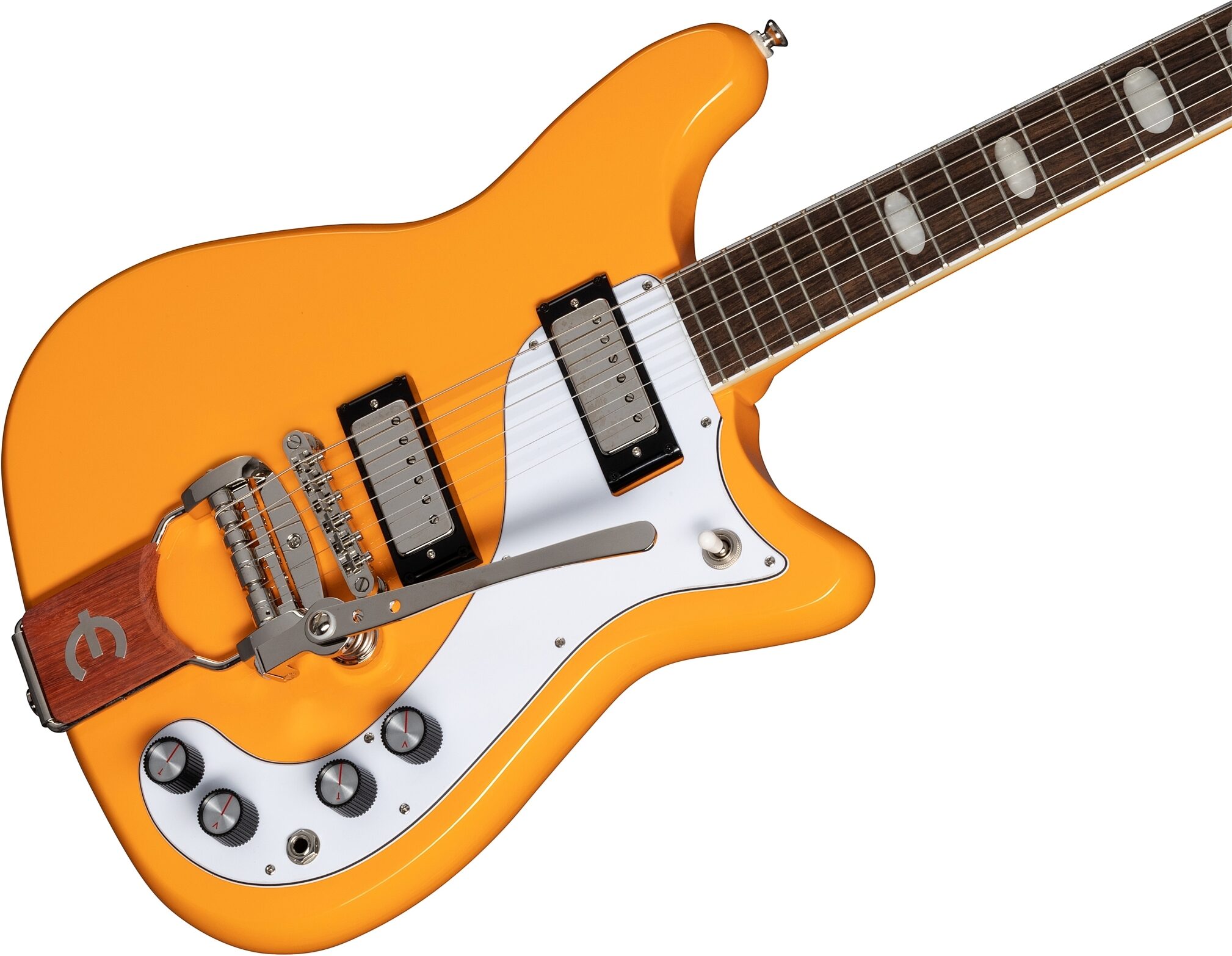 Epiphone 150th Anniversary Crestwood Custom Electric Guitar (with Case), Action Position Back