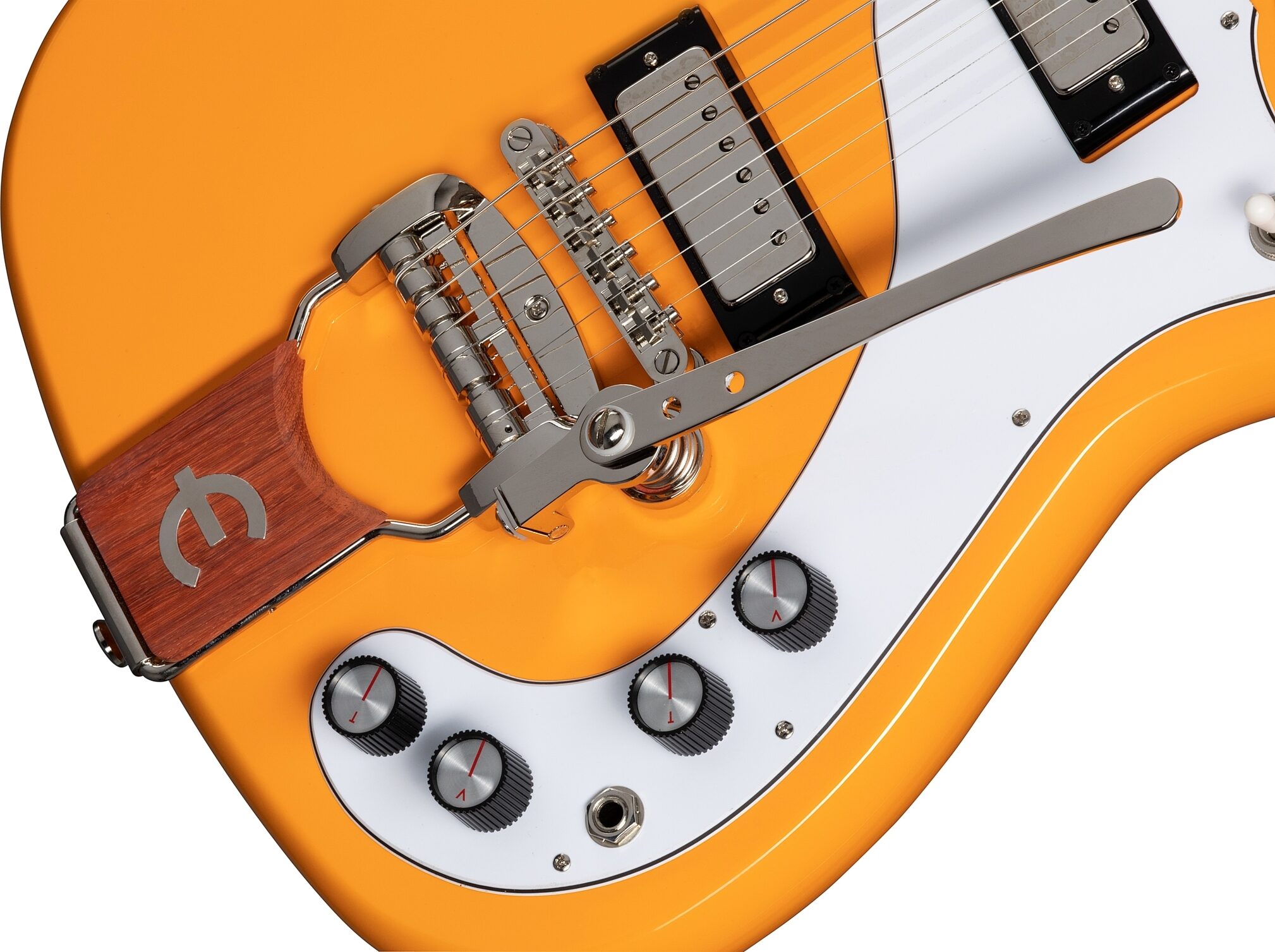 Epiphone 150th Anniversary Crestwood Custom Electric Guitar (with Case), Action Position Back
