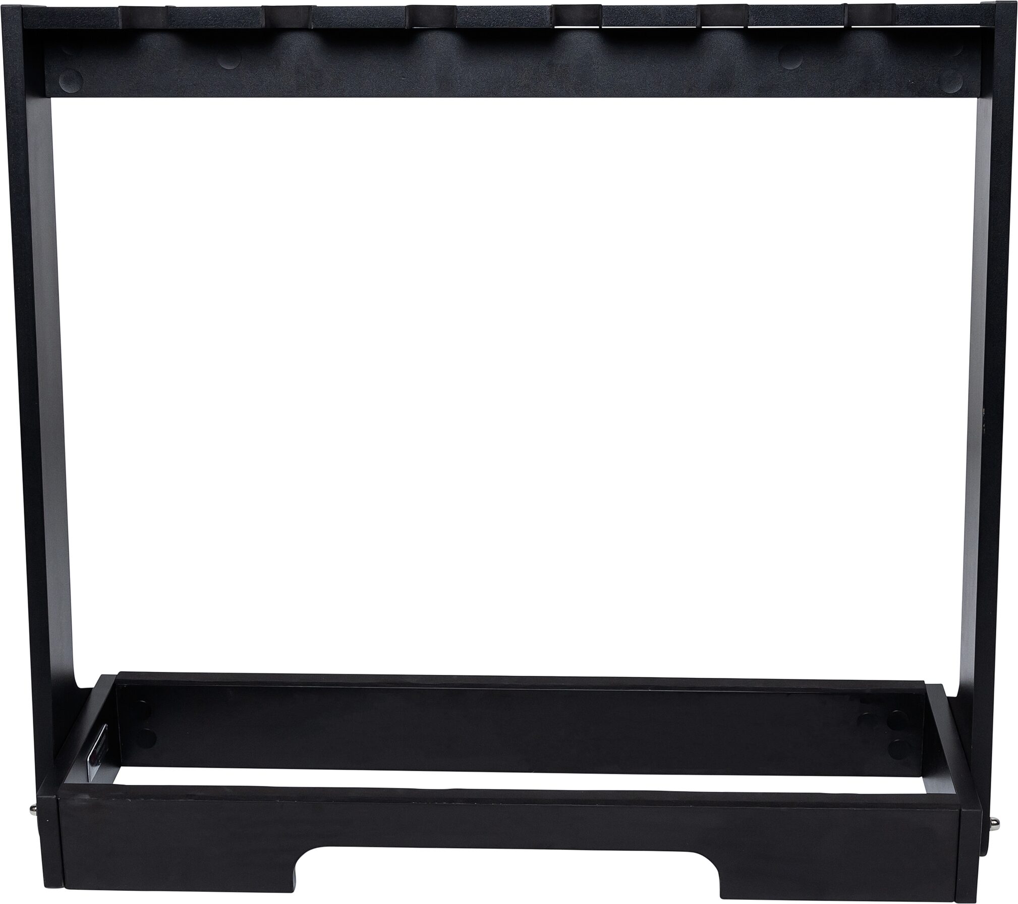Gator Wooden Guitar Rack, Black, GFW-GTR-WD6RK, Action Position Back