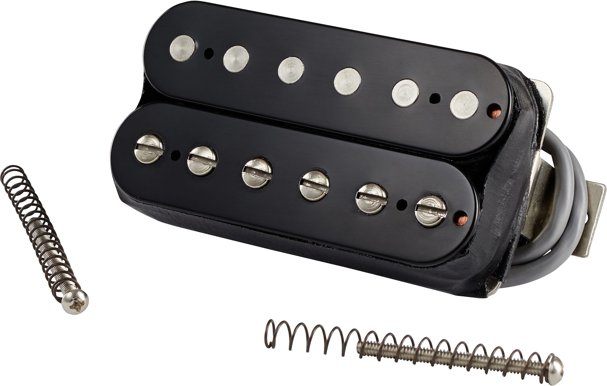 Gibson 500T Super Ceramic Treble Humbucker Pickup, Double Black, Action Position Back