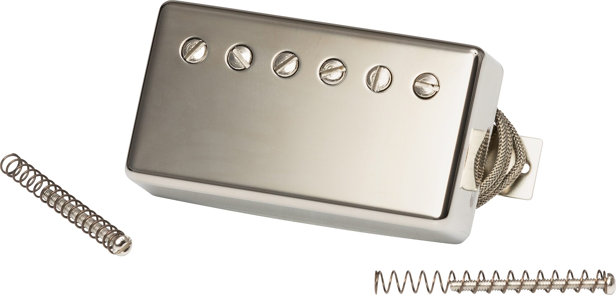 Gibson '60s Burstbucker Guitar Pickup, Double Black, Nickel Cover, Action Position Back