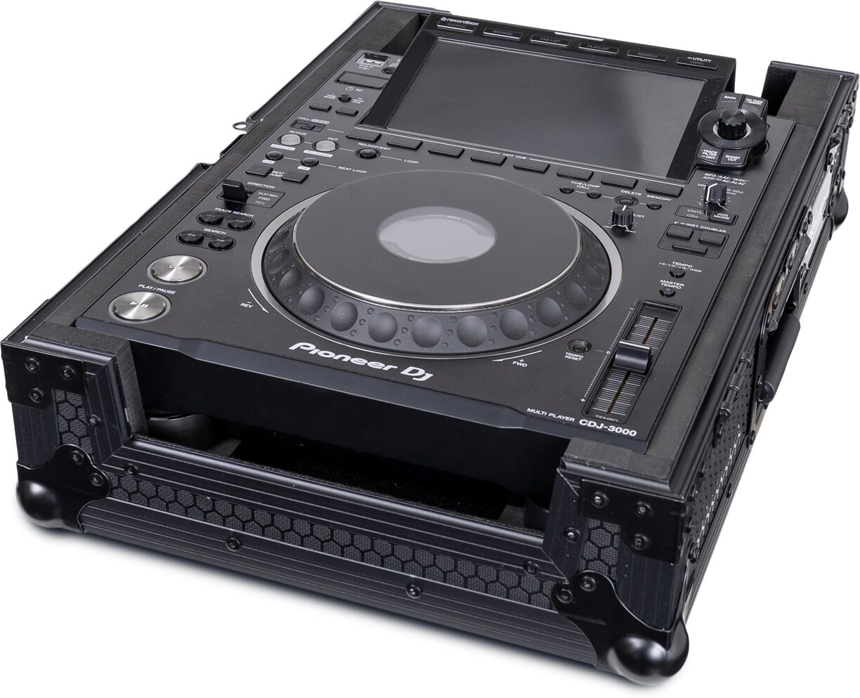 Headliner Pitch Black CDJ and DJM Flight Case, New, Action Position Back