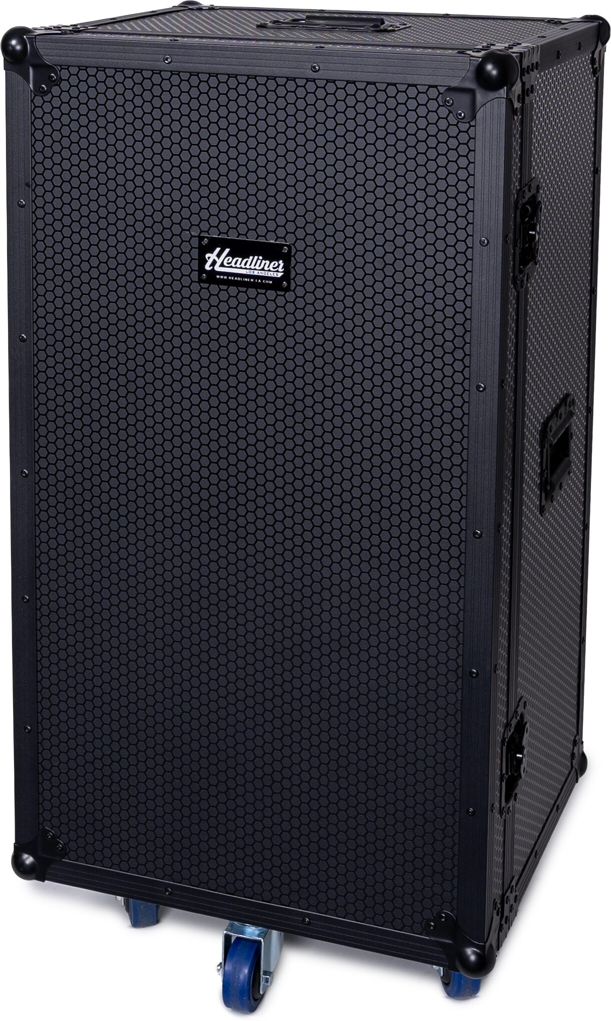 Headliner Pitch Black CD-J and Mixer Touring Case, New, Action Position Back