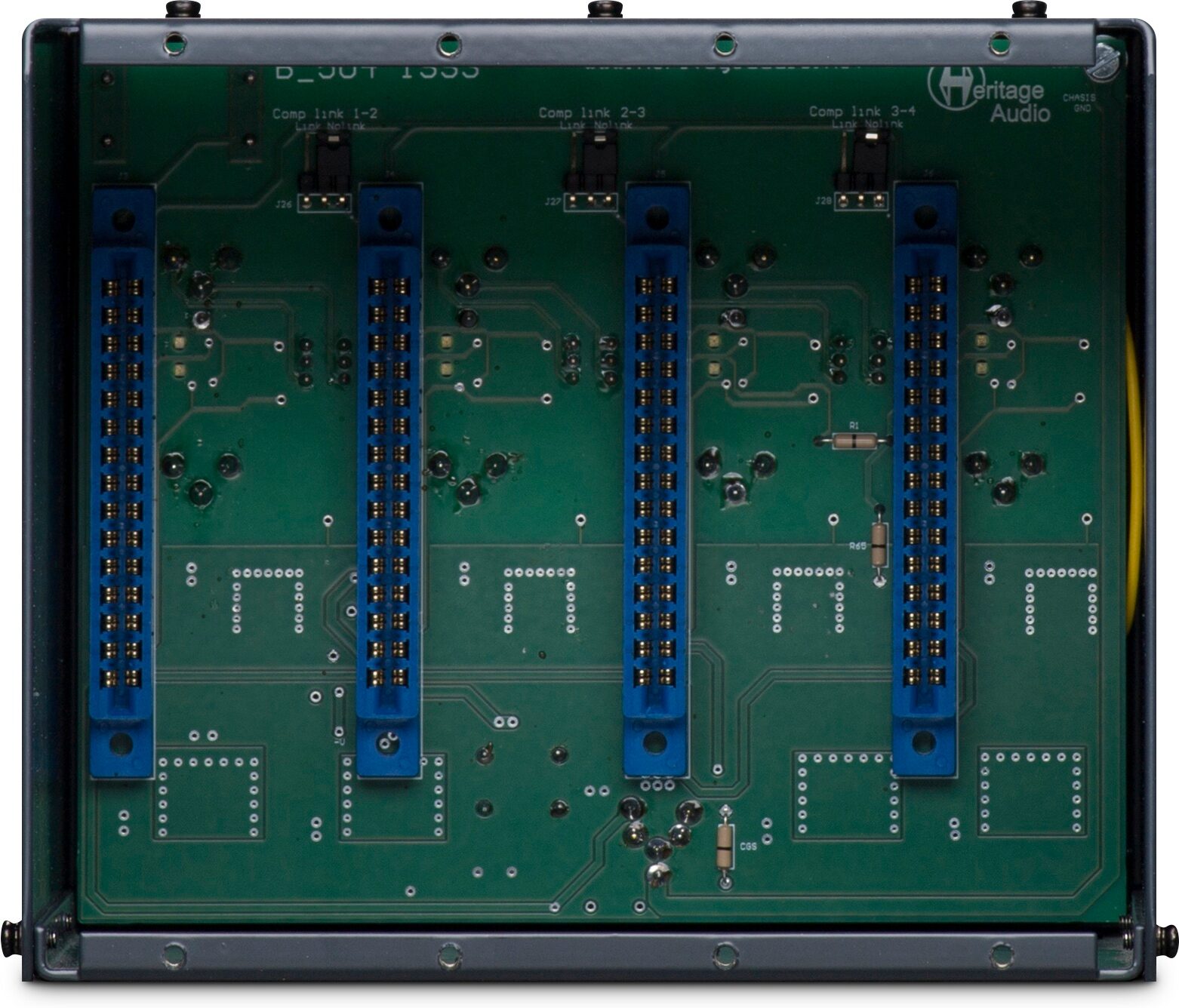 Heritage Audio OST-4 V2 Four-Slot 500 Series Enclosure, New, Action Position Back