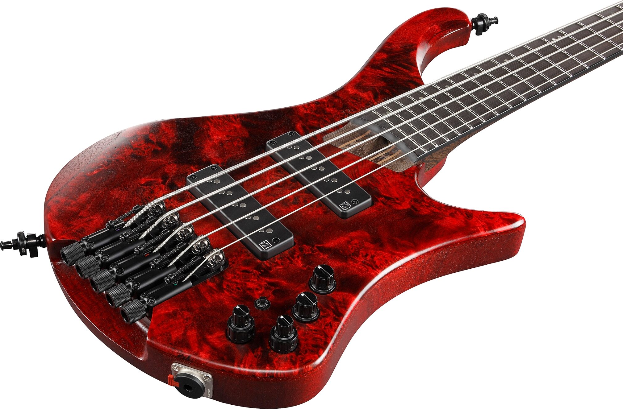 Ibanez EHB1505S Short-Scale Bass Workshop Electric Bass, 5-String (with Gig Bag), Action Position Back