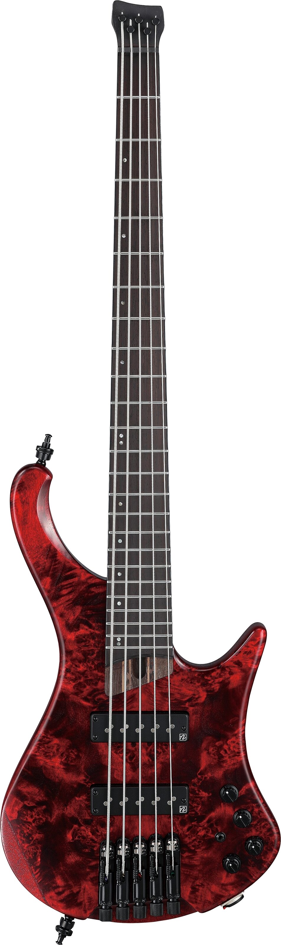 Ibanez EHB1505S Short-Scale Bass Workshop Electric Bass, 5-String (with Gig Bag), Action Position Back