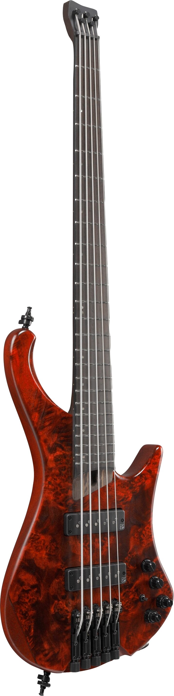 Ibanez EHB1505S Short-Scale Bass Workshop Electric Bass, 5-String (with Gig Bag), Action Position Back