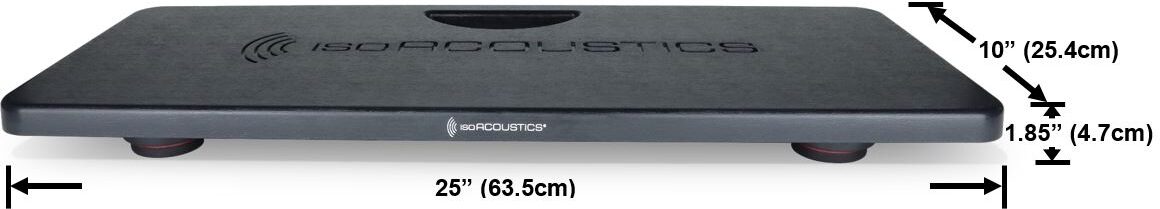 IsoAcoustics Stage 1 Combo Isolation Platform, Action Position Back