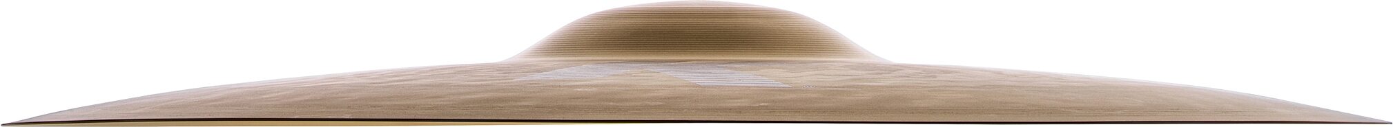 Zildjian K Crash Ride Brilliant Cymbal, 20 inch, Action Position Back
