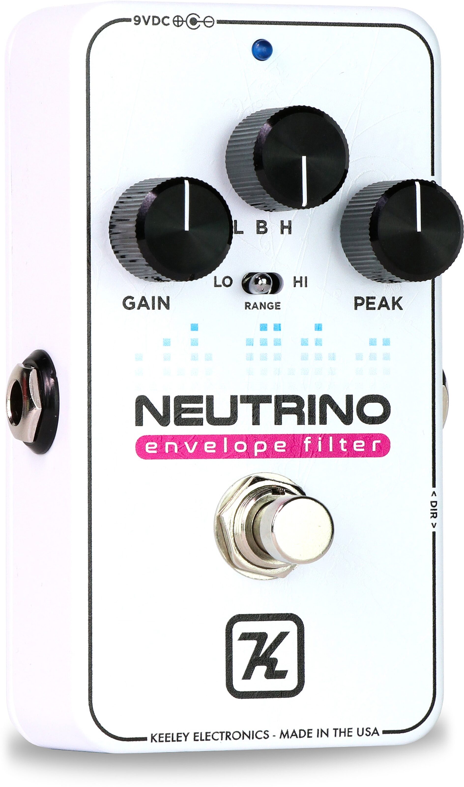 Keeley Neutrino V2 Classic Envelope Filter, New, Action Position Back