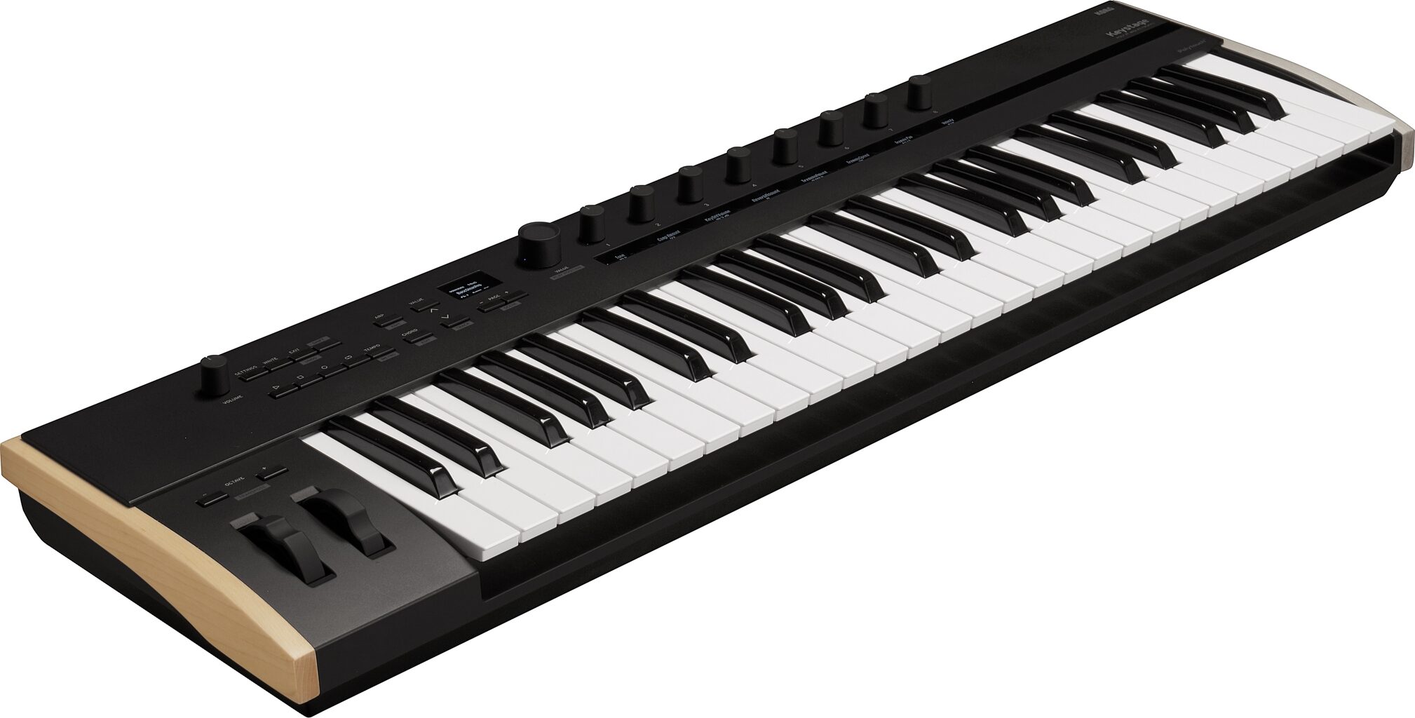 Korg Keystage 49 USB MIDI Keyboard Controller, 49-Key, New, Action Position Back