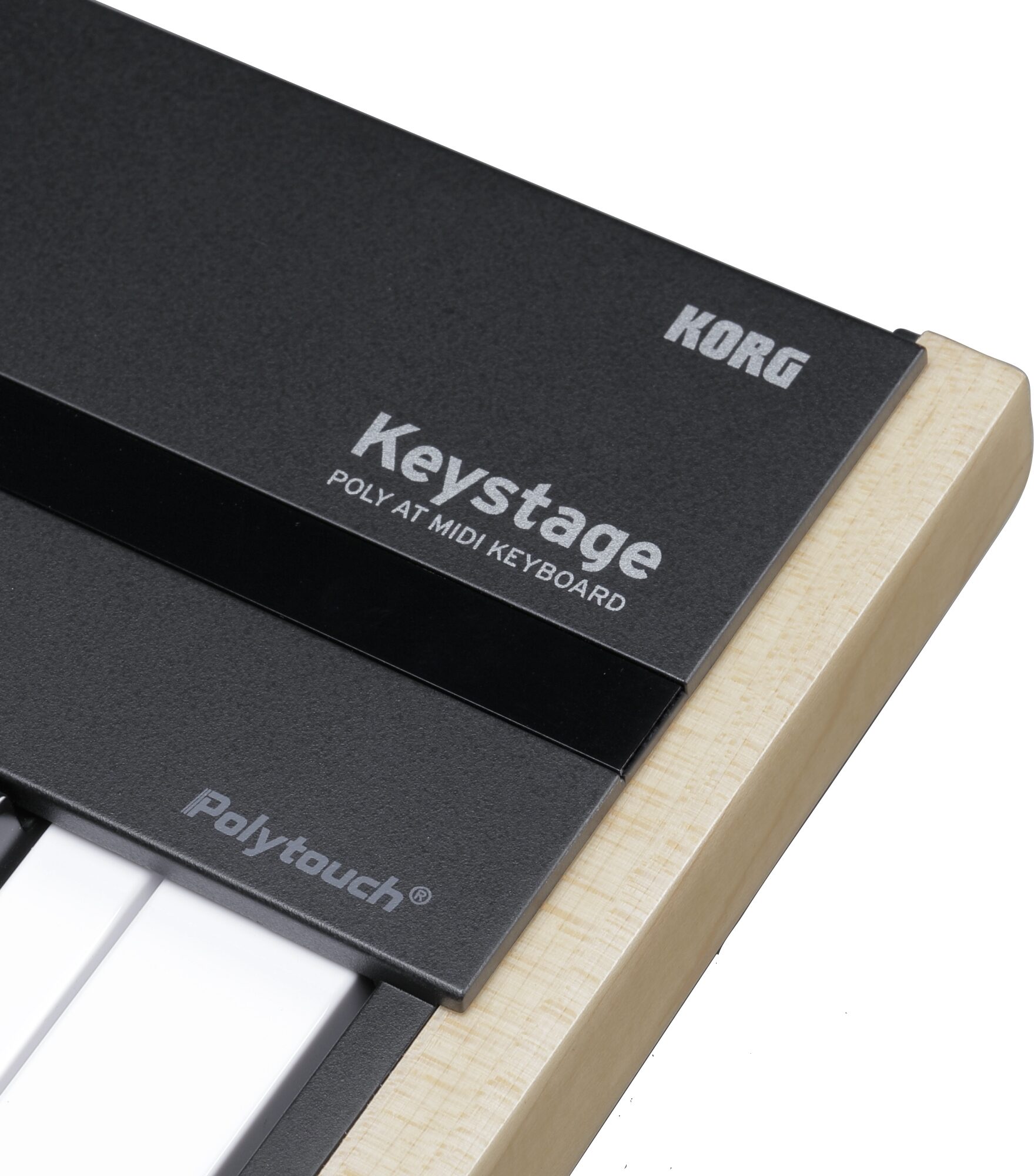 Korg Keystage 49 USB MIDI Keyboard Controller, 49-Key, New, Action Position Back