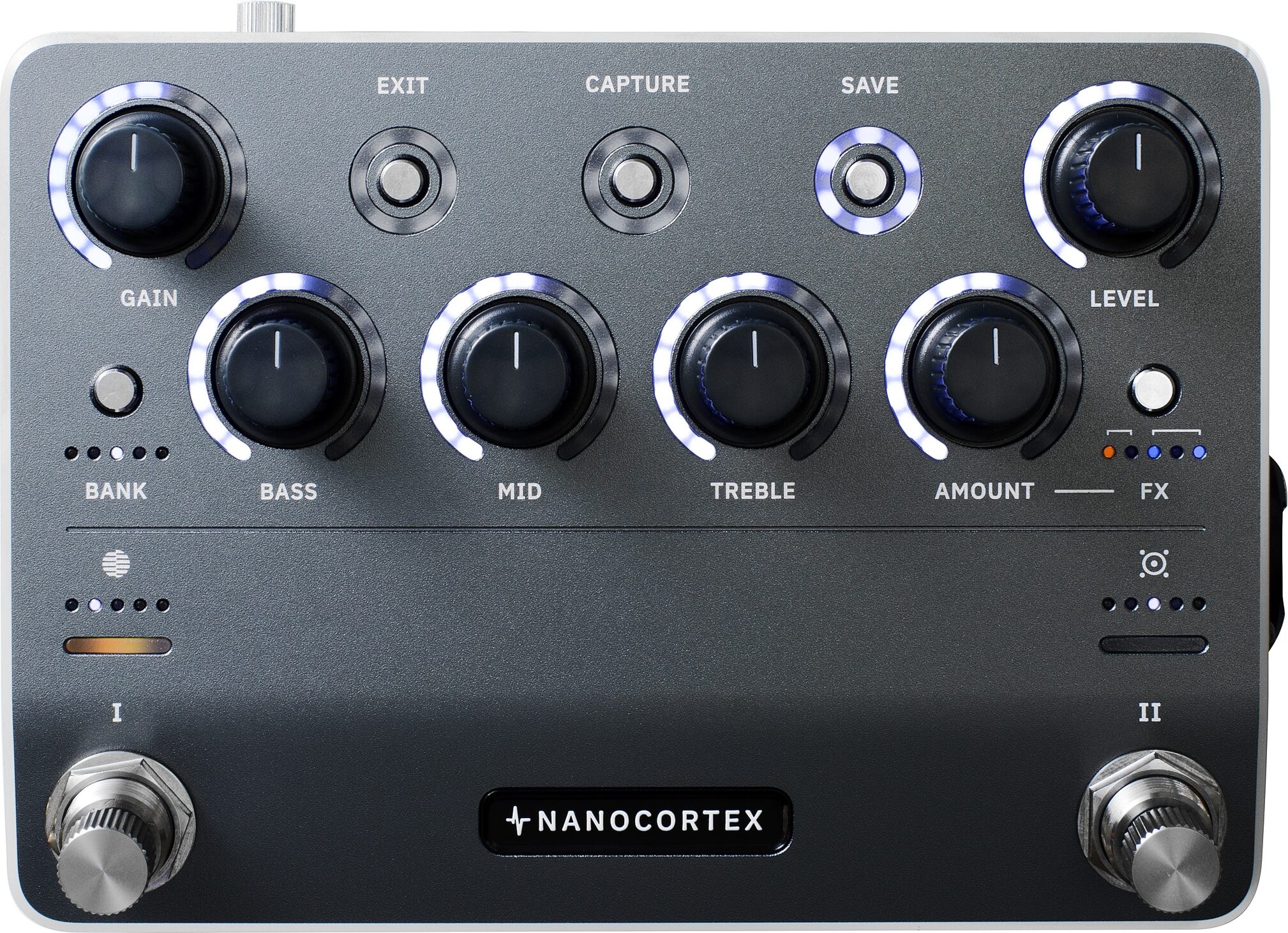 Neural DSP Nano Cortex Effects Modeler Pedal, New, Action Position Back