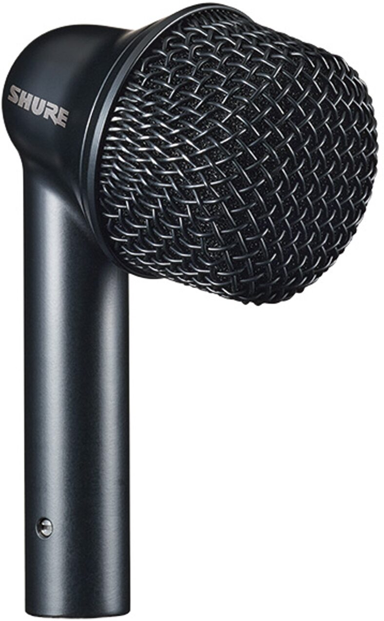 Shure NXN6 Nexadyne Dynamic Tom/Snare Microphone, Single Microphone, Black, Action Position Back