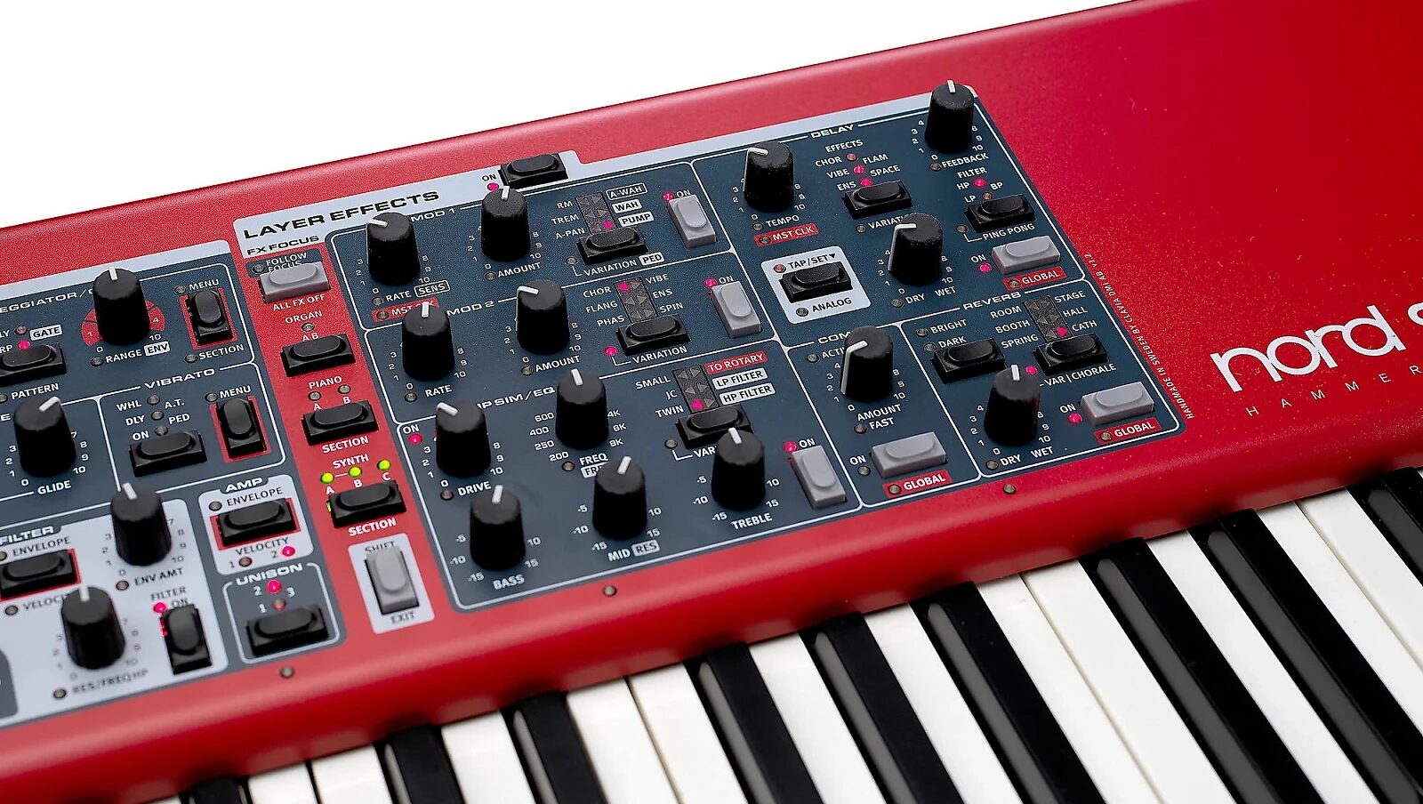 Nord Stage 4 88 Performance Keyboard, 88-Key, New, Action Position Back