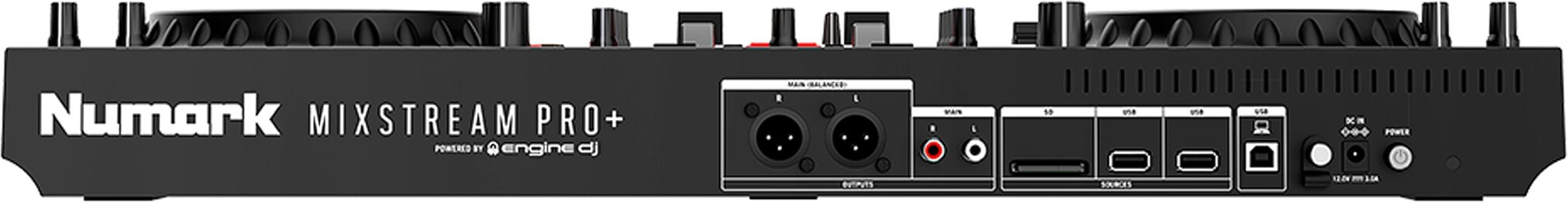 Numark Mixstream Pro+ DJ System and Controller, New, Action Position Back
