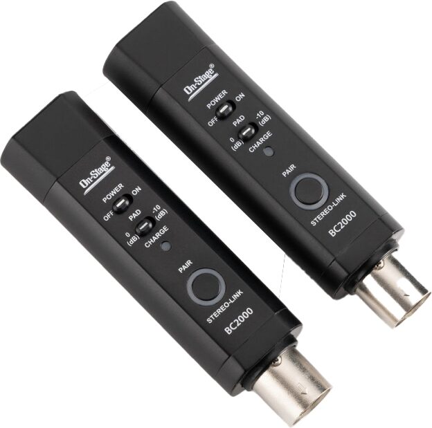 On-Stage BC2000 V2 Stereo Bluetooth Converter, New, Action Position Back