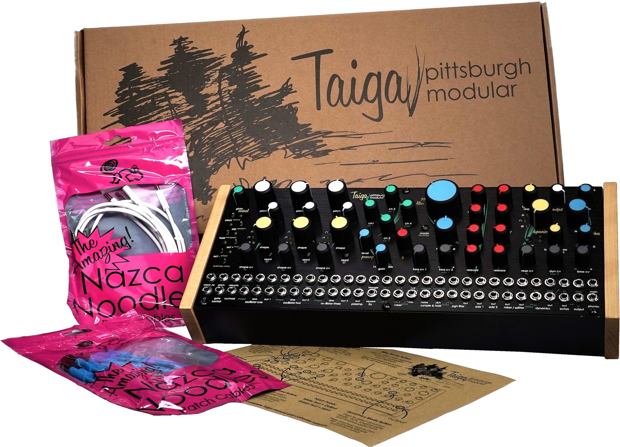 Pittsburgh Modular Taiga Paraphonic Analog Synthesizer, New, Action Position Back