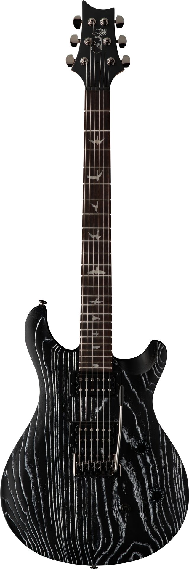 PRS Paul Reed Smith SE Swamp Ash CE24 Sandblasted Limited Edition Electric Guitar (with Gig Bag), Action Position Back