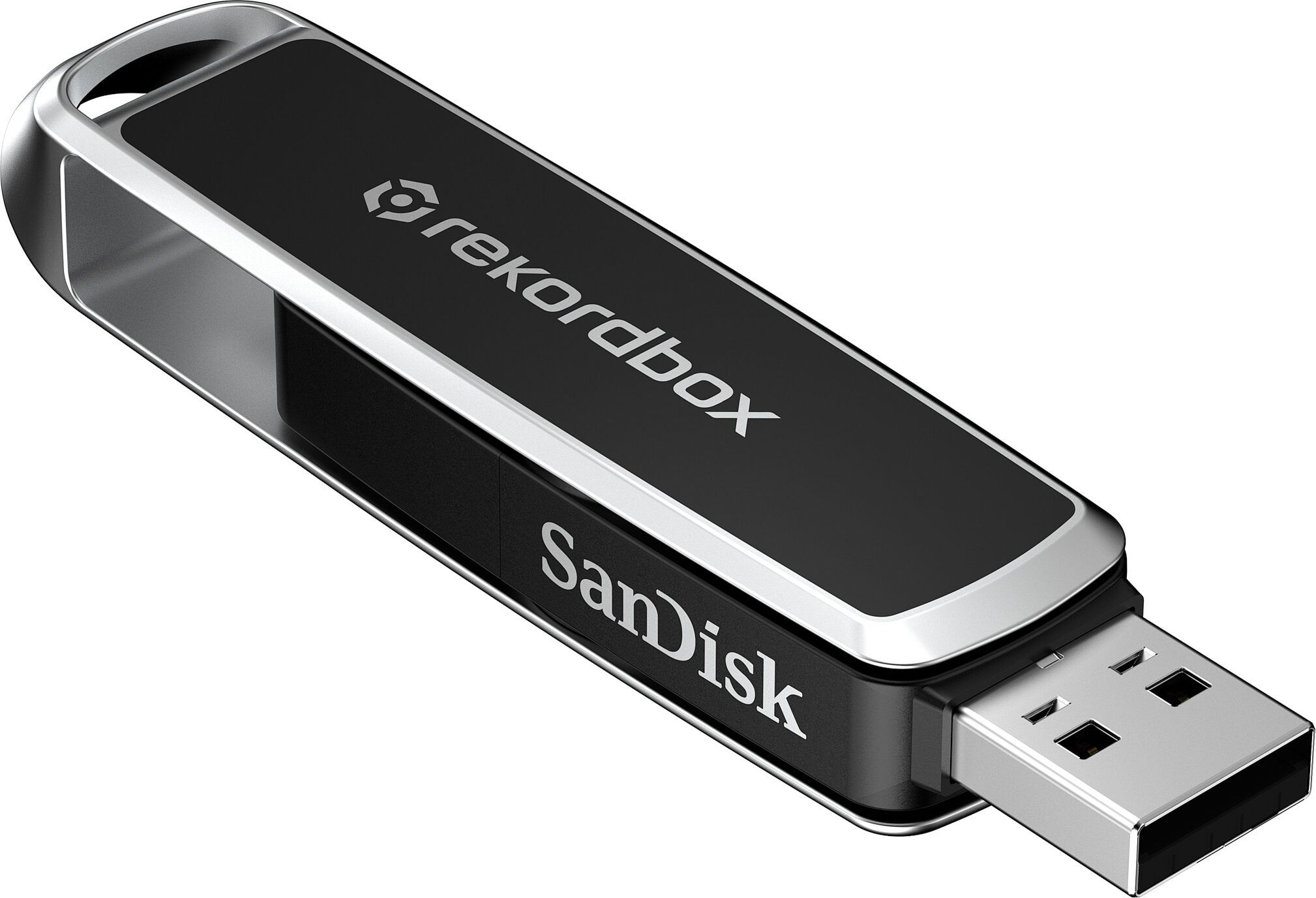 AlphaTheta SanDisk DJ Flash Drive, Action Position Back