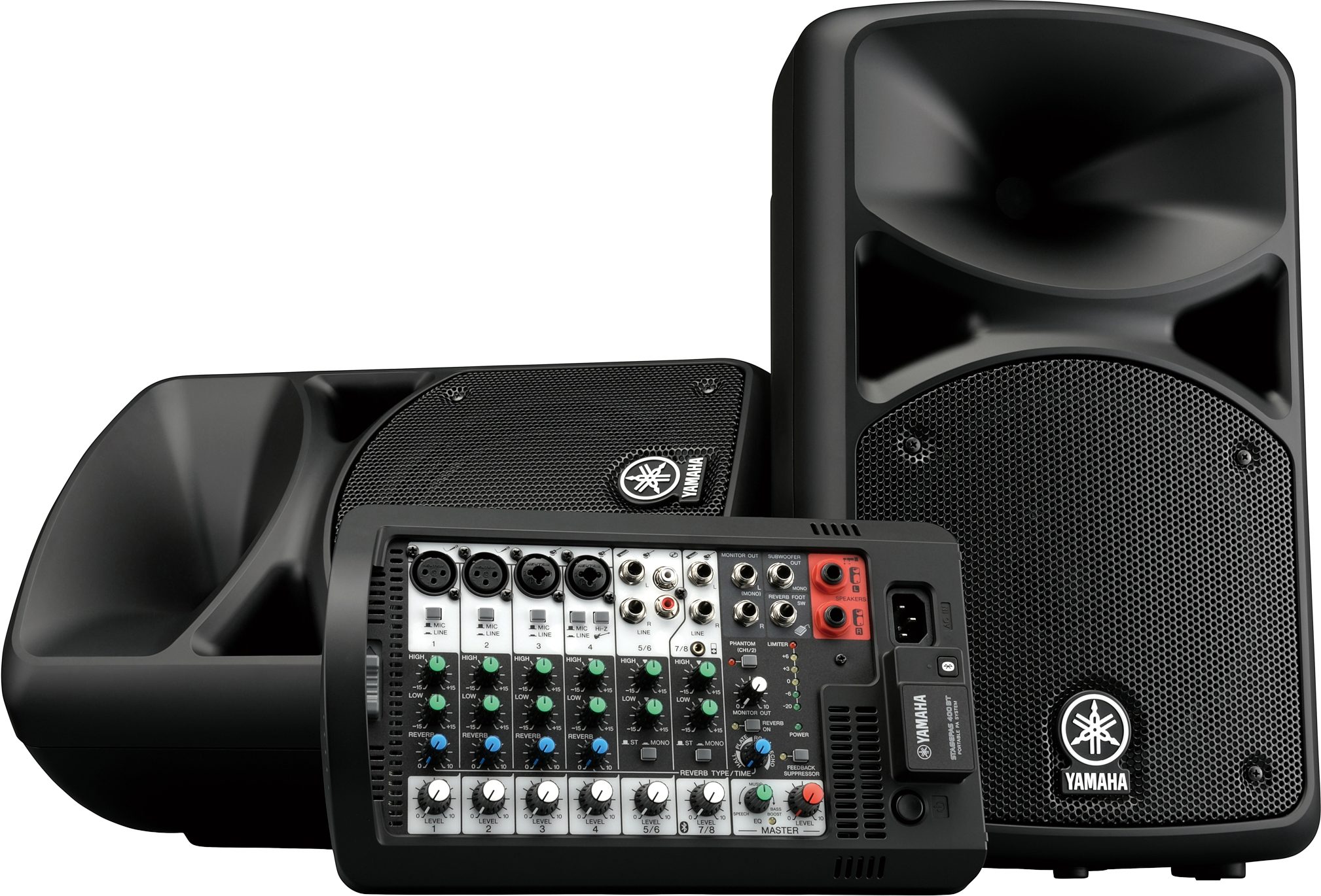 Yamaha STAGEPAS 400BT Portable PA System, New, Main