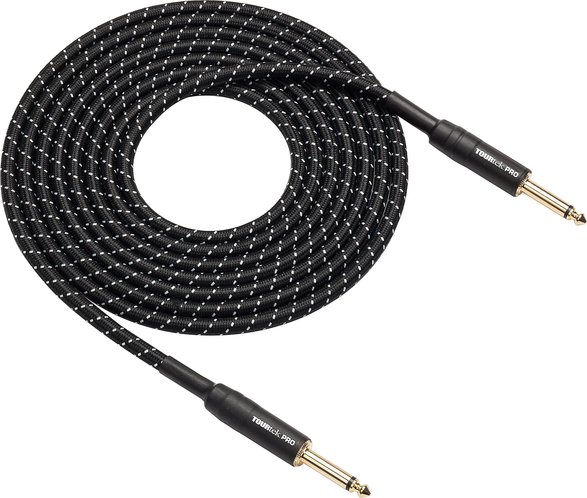 Samson Tourtek Pro Woven Fabric Instrument Cables, 25 foot, Action Position Back