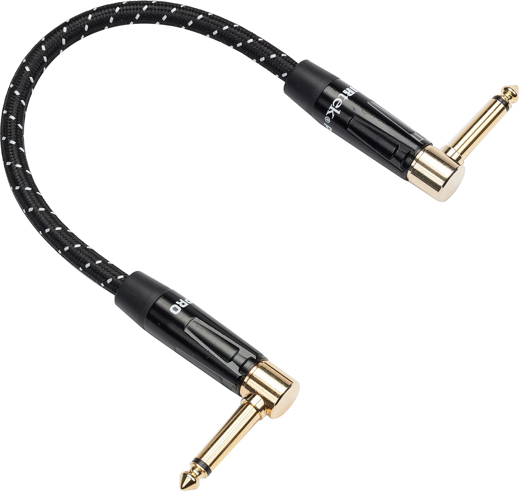 Samson Tourtek Pro Woven Fabric Patch Cables, 6 inch, Action Position Back