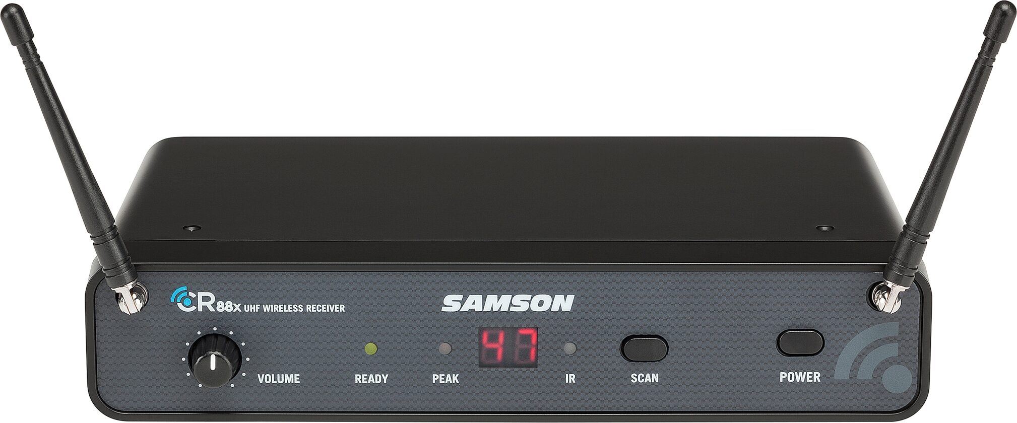 Samson Airline 88x Wireless Guitar System, Action Position Back
