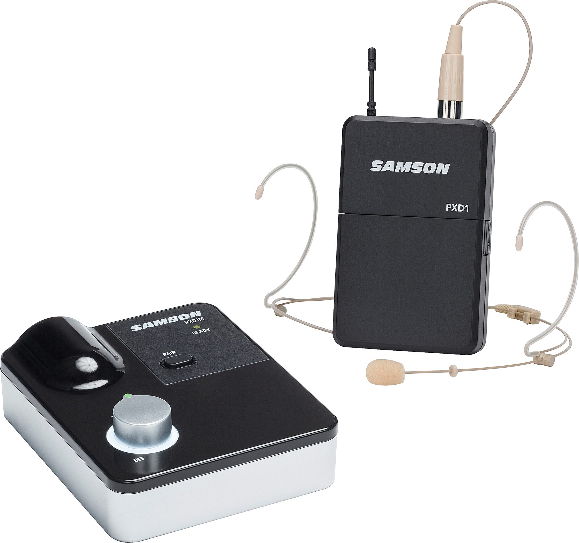 Samson XPDm Digital Wireless Omni Headset Microphone System, New, Action Position Back