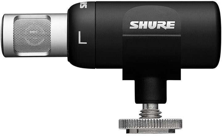 Shure MoveMic 88 Plus Wireless Microphone Receiver Kit, New, Side-View
