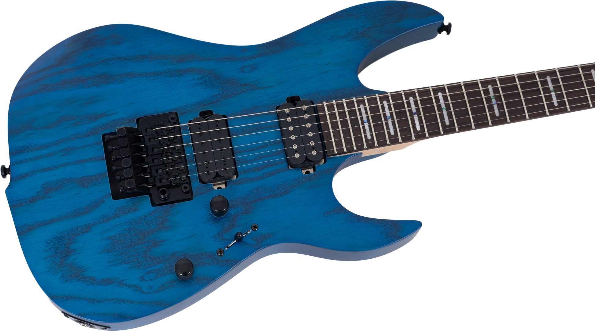 Sire Larry Carlton X5 Electric Guitar, Transparent Blue, Open Box (Very Good), Action Position Back
