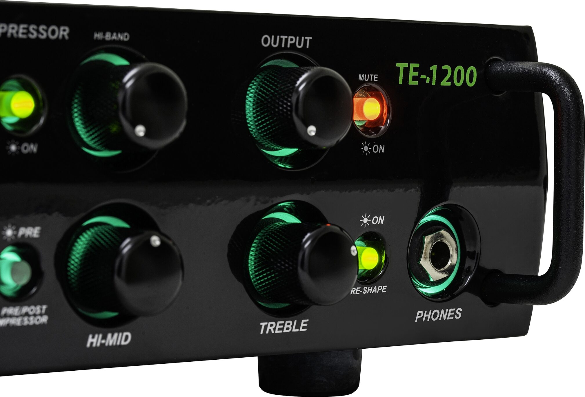 Trace Elliot TE 1200 Bass Amplifier Head (1200 Watts), New, Action Position Back